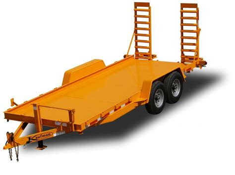 tri axle skid steer trailer|deluxe skid steer trailers.